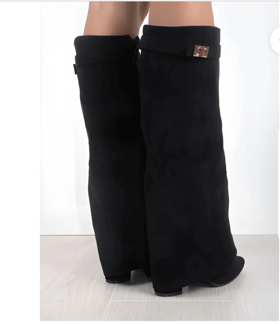 Svarta boots klackar  - 2