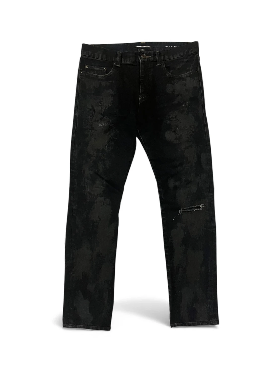 Saint Laurent fw13 oil spill denim