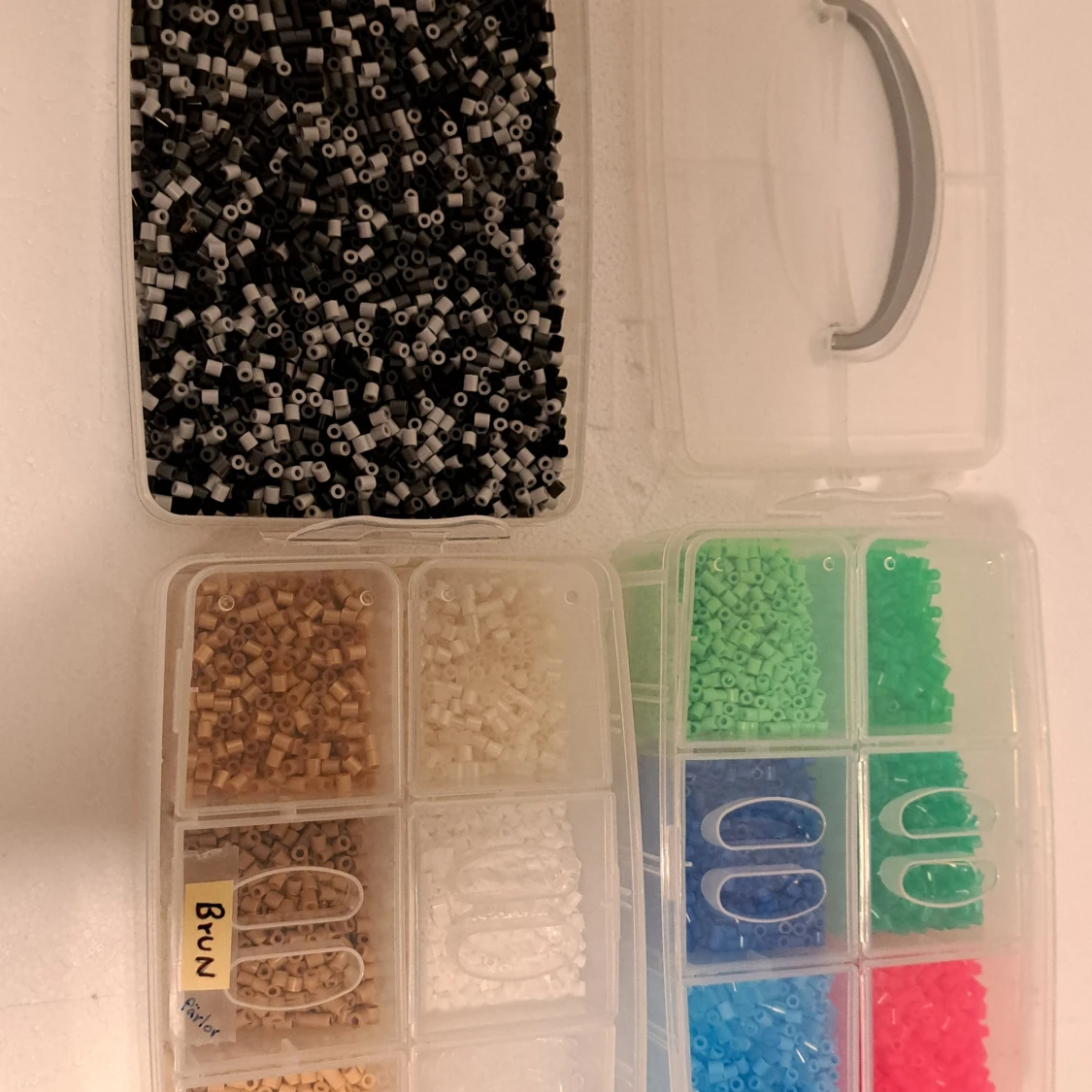 Förvaringsboxar med nabbi pärlor - 2