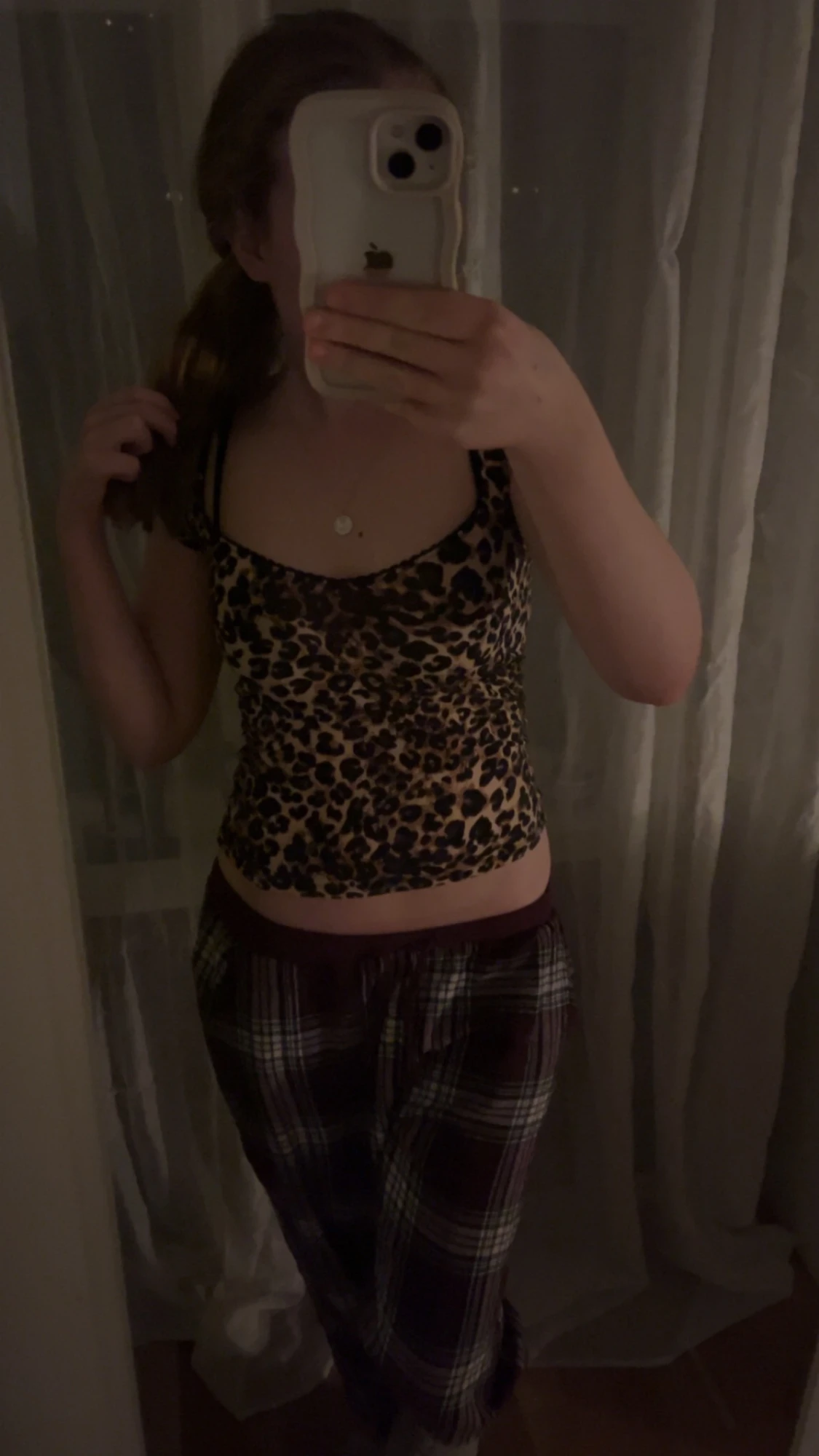 Leopardmönstrad topp från Nelly - 1