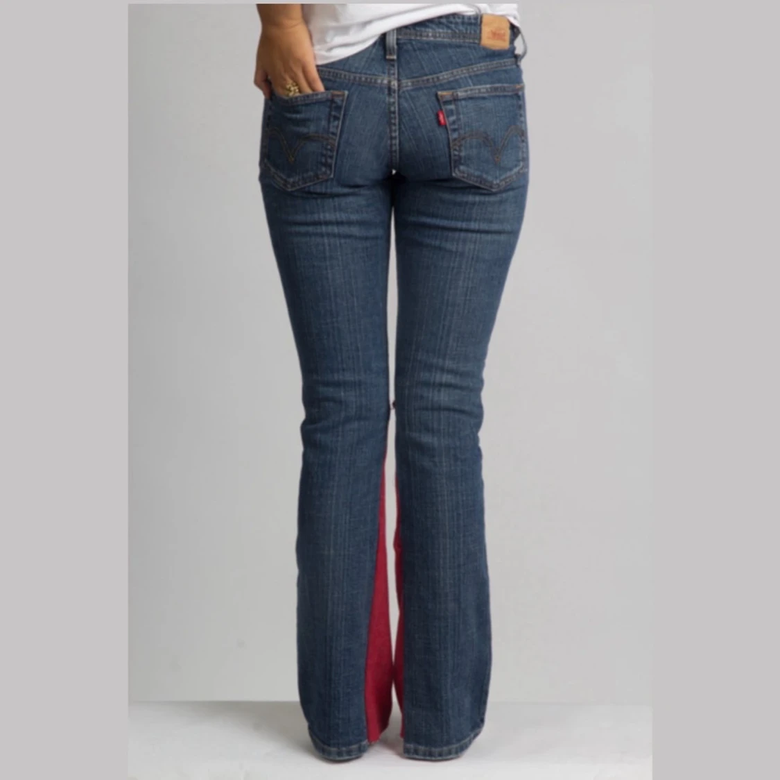 Levis bootcut jeans med röd kil - 1