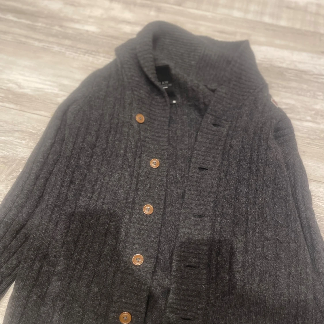 Mörkgrå kofta från G-Star RAW