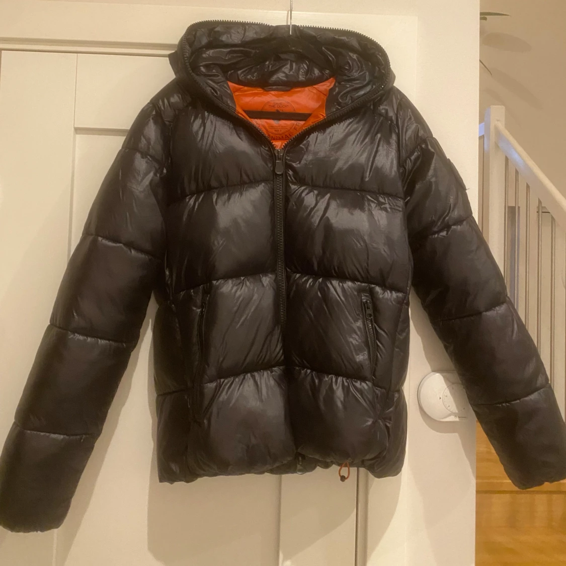 Svart pufferjacka Save The Duck - 1