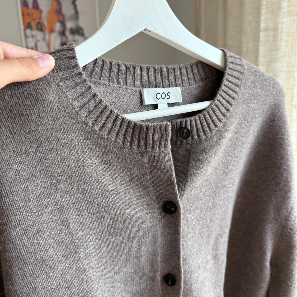 COS kofta 100% merino ull - 4