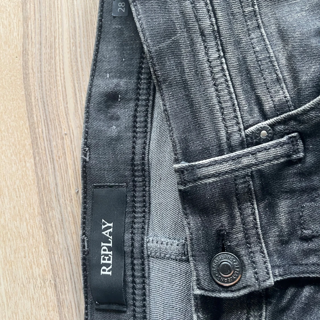 Svarta  jeans från Replay - 3