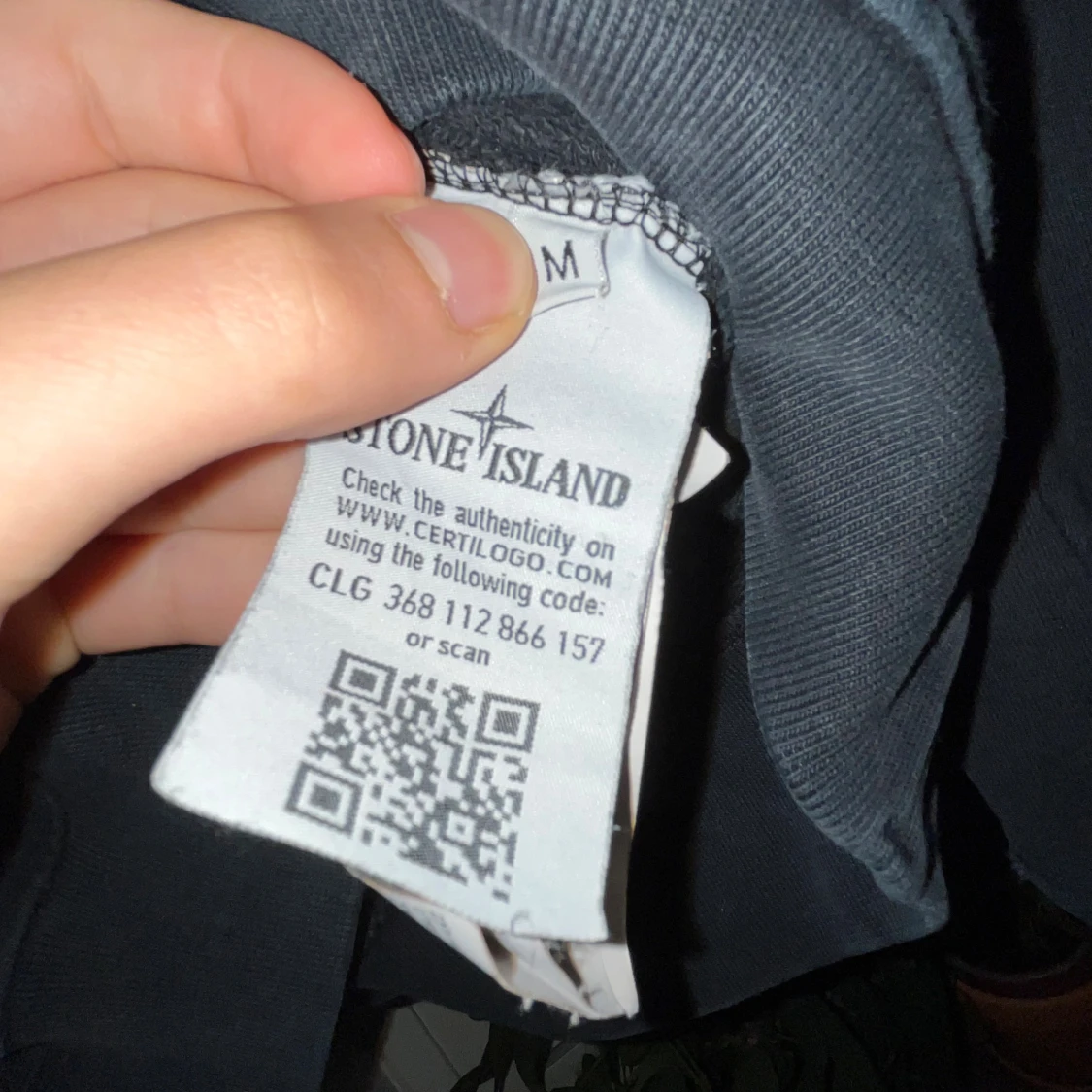 Svart Stone Island sweatshirt - 2