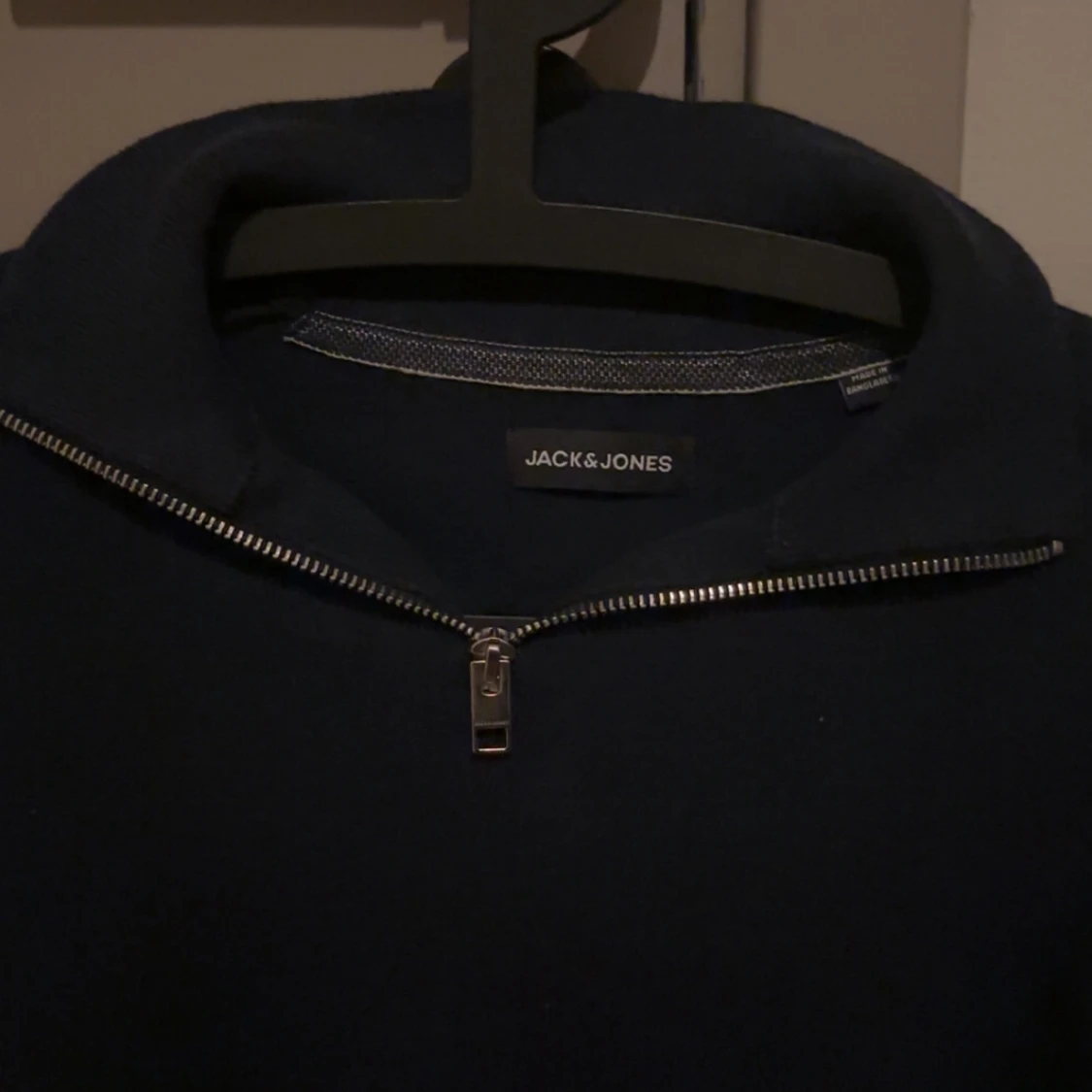 Mörkblå half zip-tröja Jack & Jones - 2