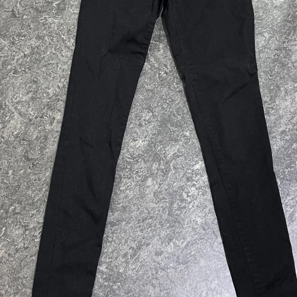 Svarta high waist skinny jeans Hannah