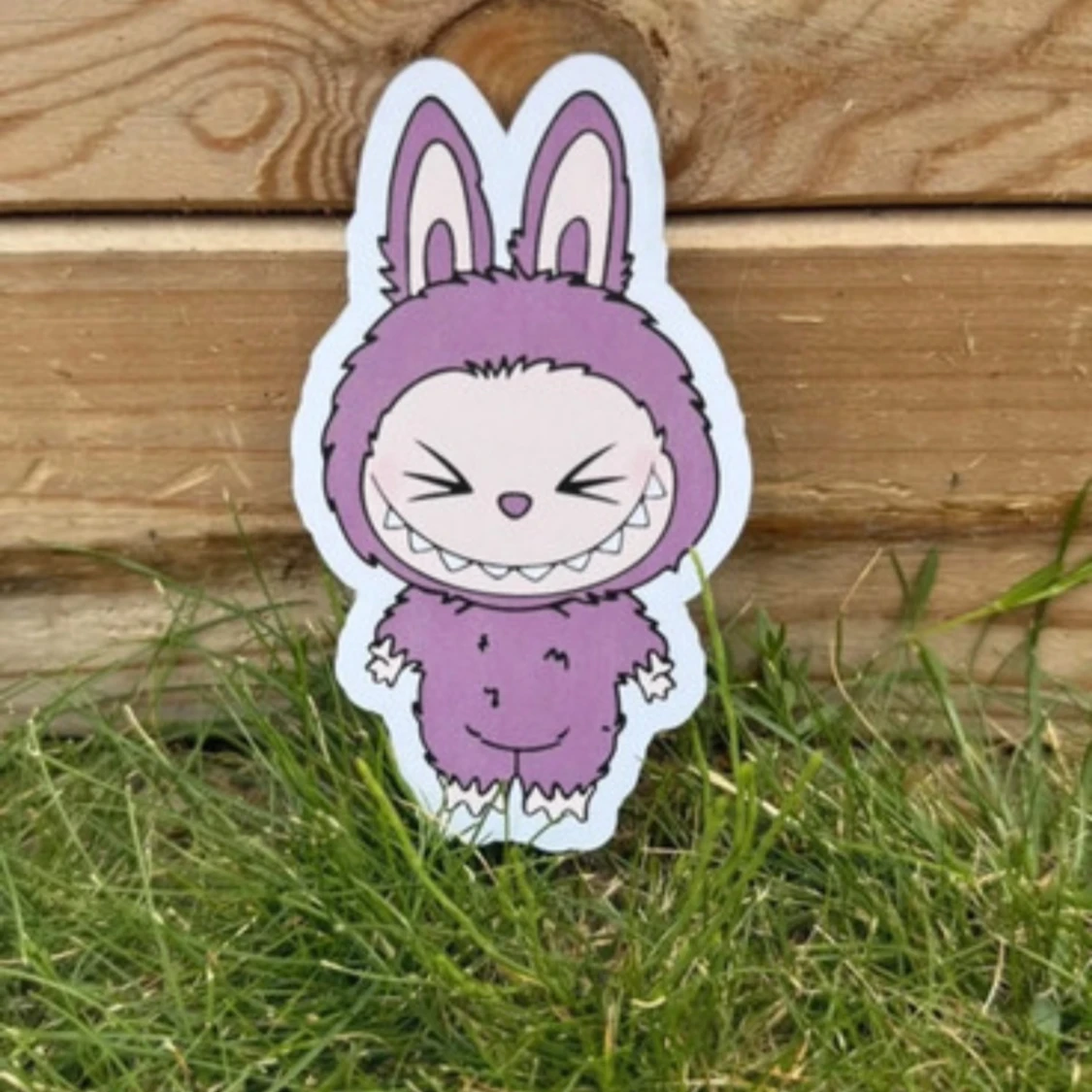 Dekalset med kaninmonster-figurer labubu - 2