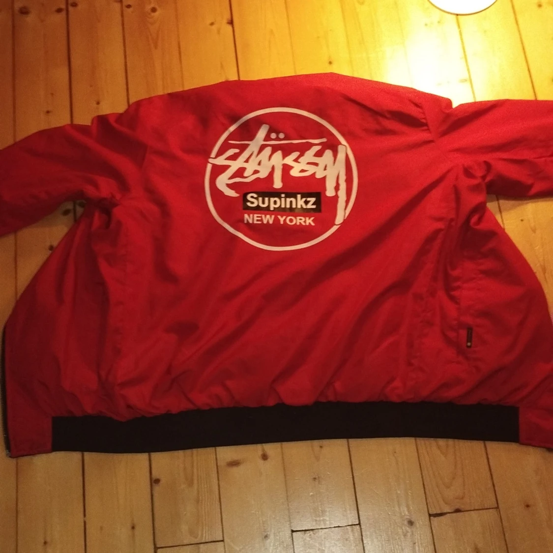  Svart bomberjacka Stüssy Supinkz NY - 3