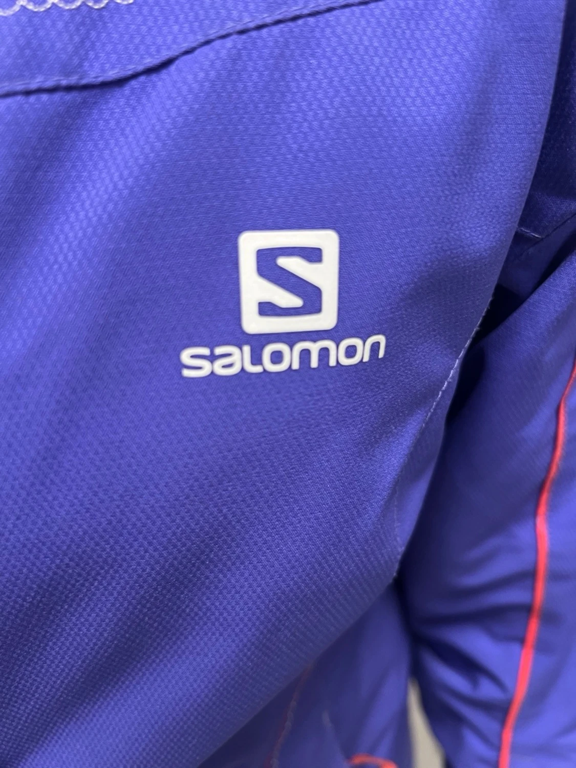 Lila skidjacka från Salomon - 3