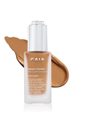 CAIA Dewy Drops Serum Foundation 40c - Säljer en helt oöppnad förpackning med Caias deawy drops i färgen 40c. Råkade beställa 2, därav säljer jag en. 😊