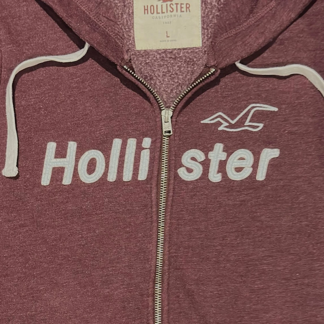 Hollister zipper hoodie - 1