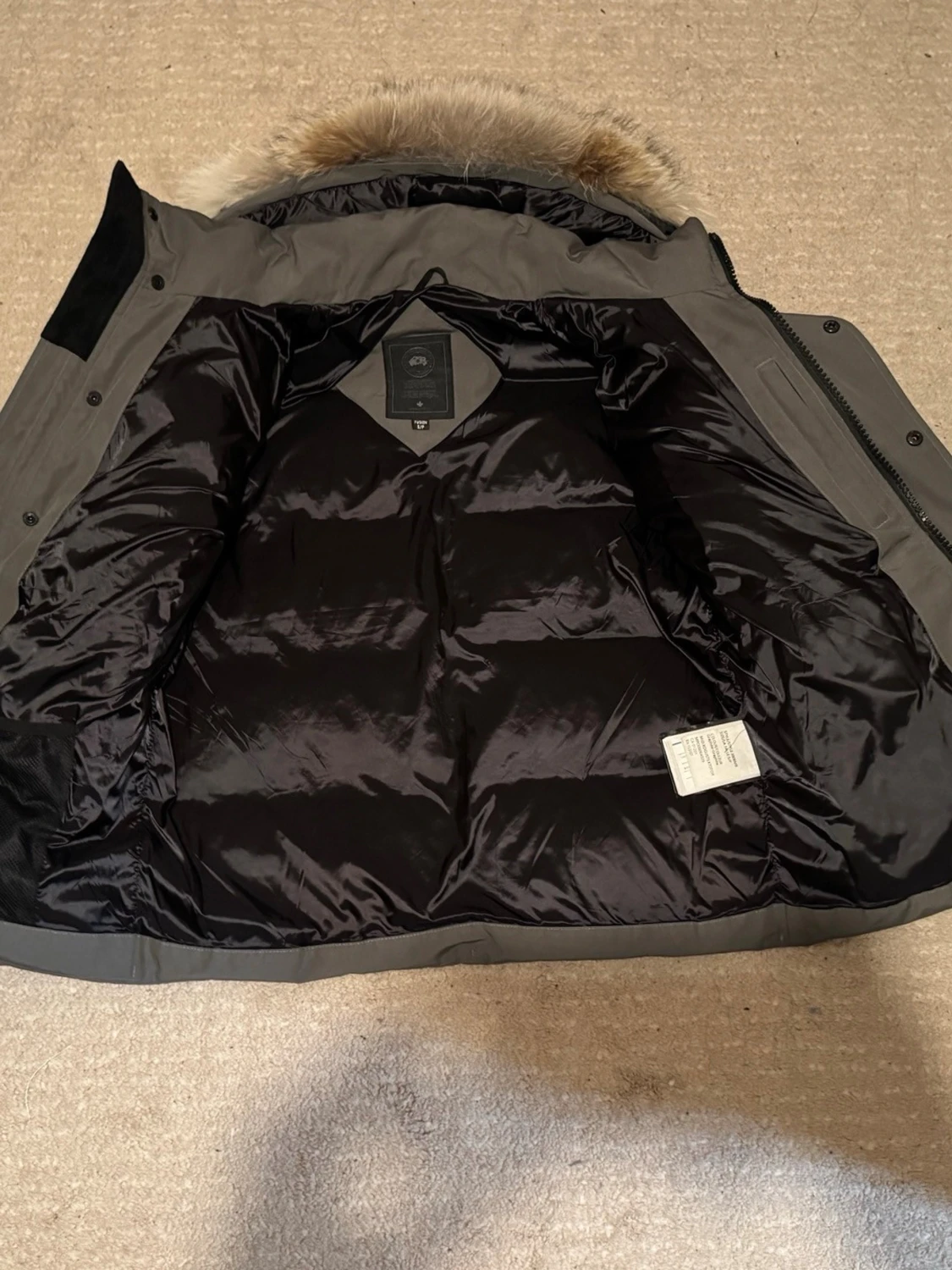 Grå dunjacka från Canada Goose - 3