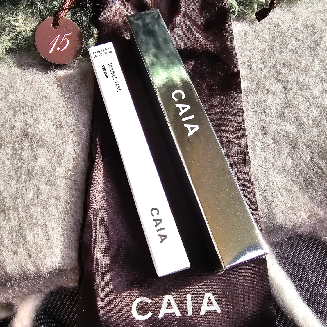 Caia double Take Eye Pen to pm + E11 Smudge brush