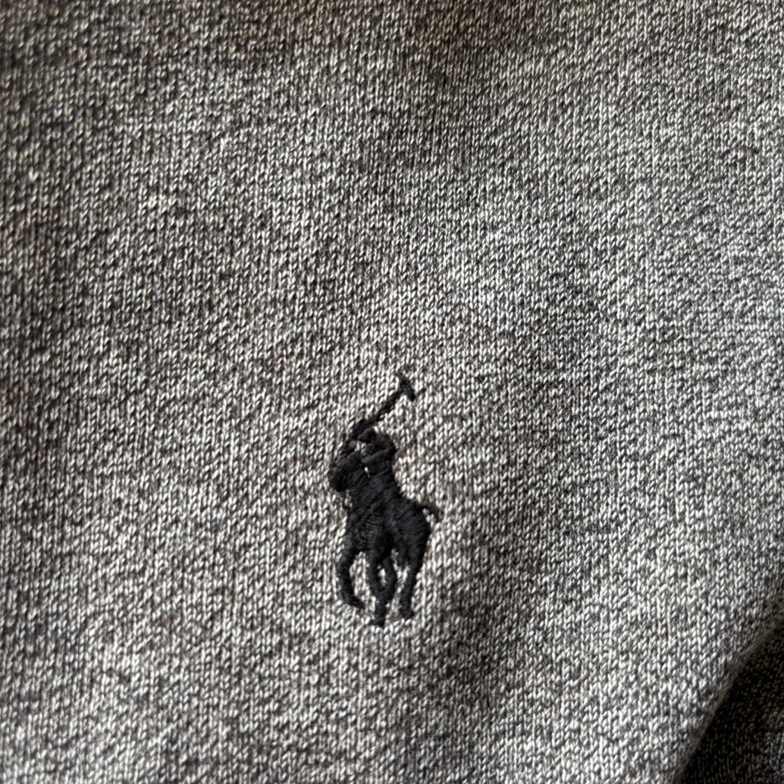 Grå zip hoodie från Polo Ralph Lauren - 3