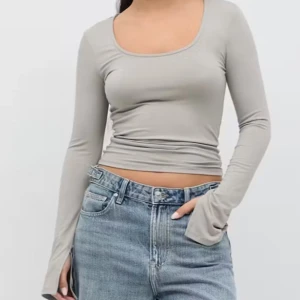  långärmad topp  - HELT NY MED PRISLAPP! Beige/grön