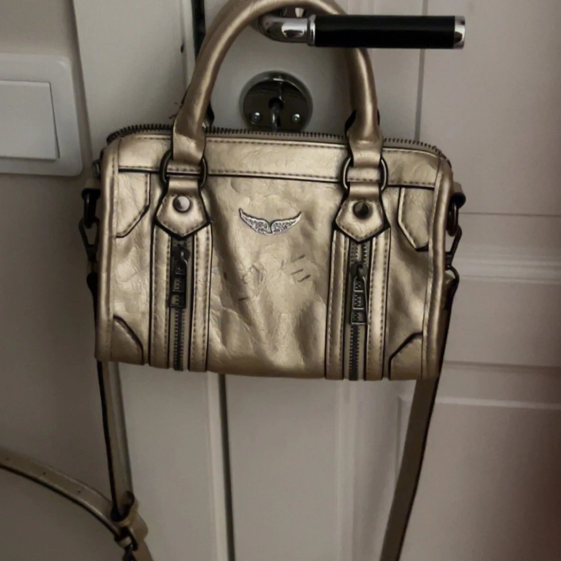 Guld Zadig liknande väska - 2