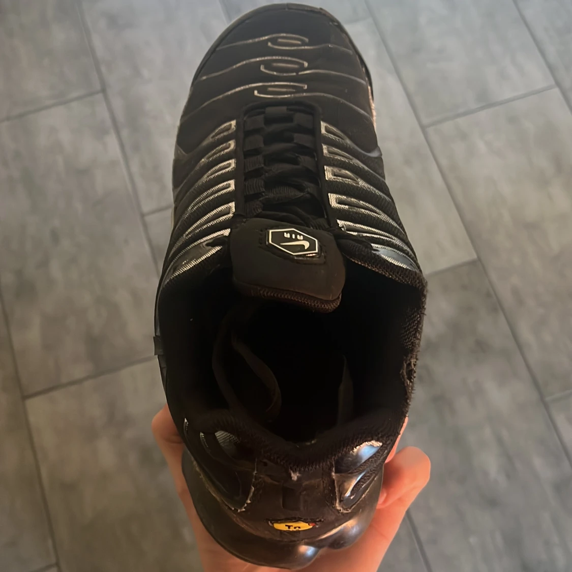 Svarta Nike Air Max Tn  - 1