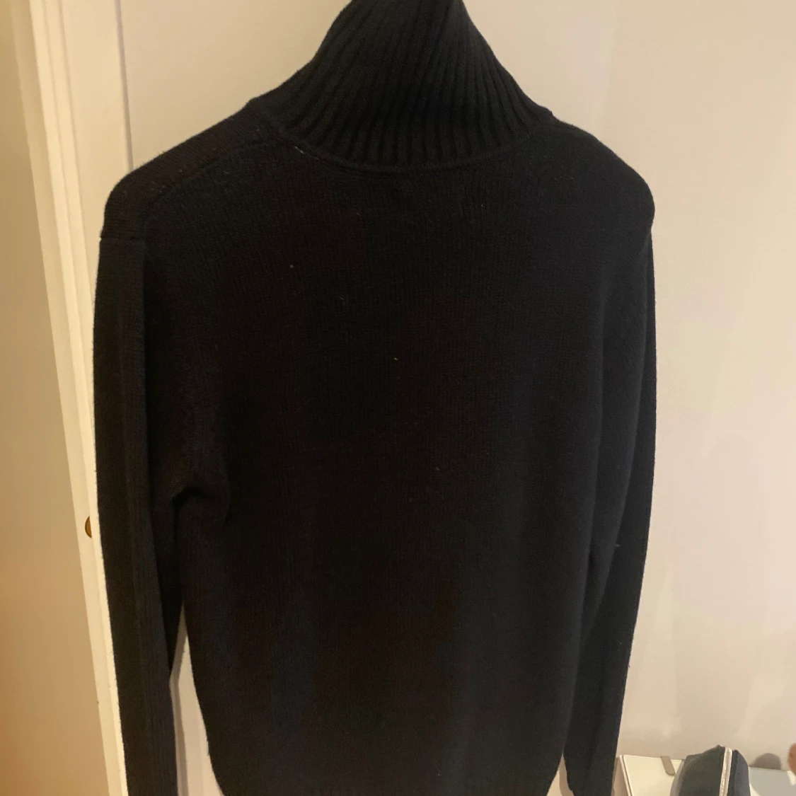 Svart stickad half zip-tröja Jack & Jones - 1