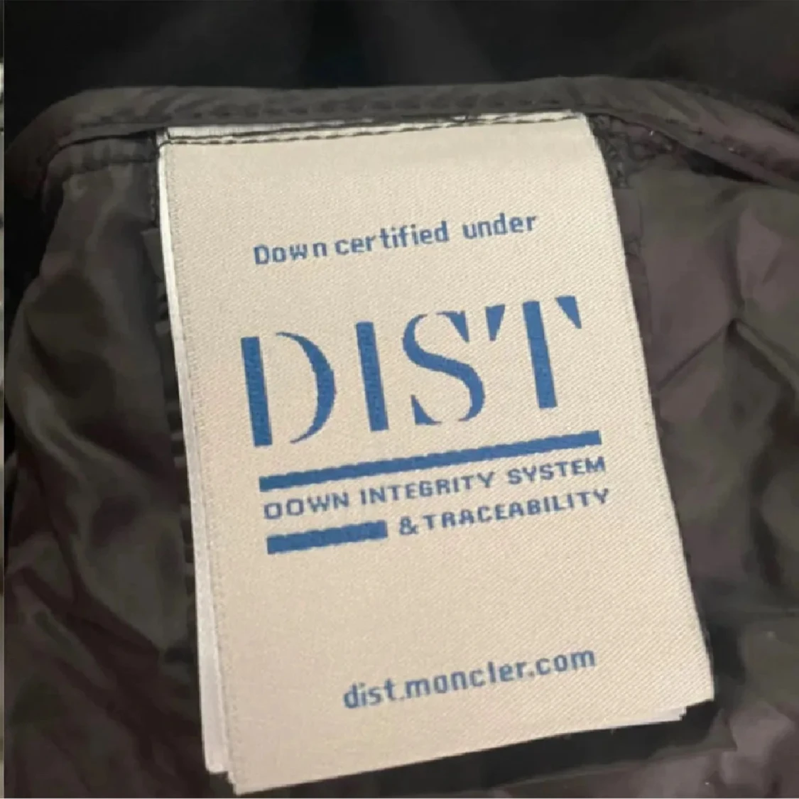 Svart Moncler pufferjacka med stickade ärmar - 3