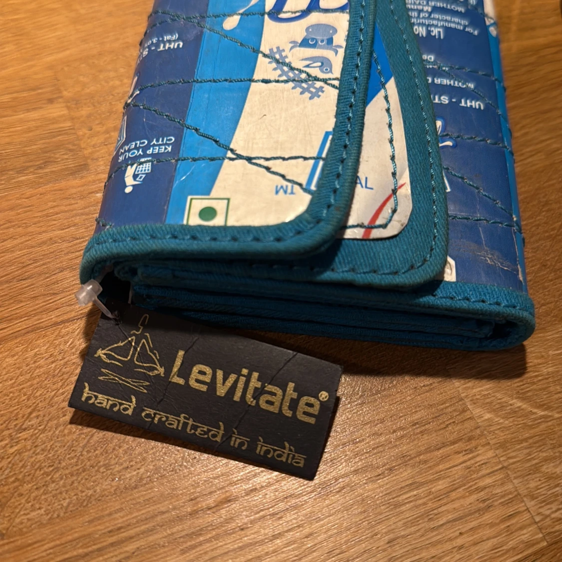 Stor Blå Plånbok - 1