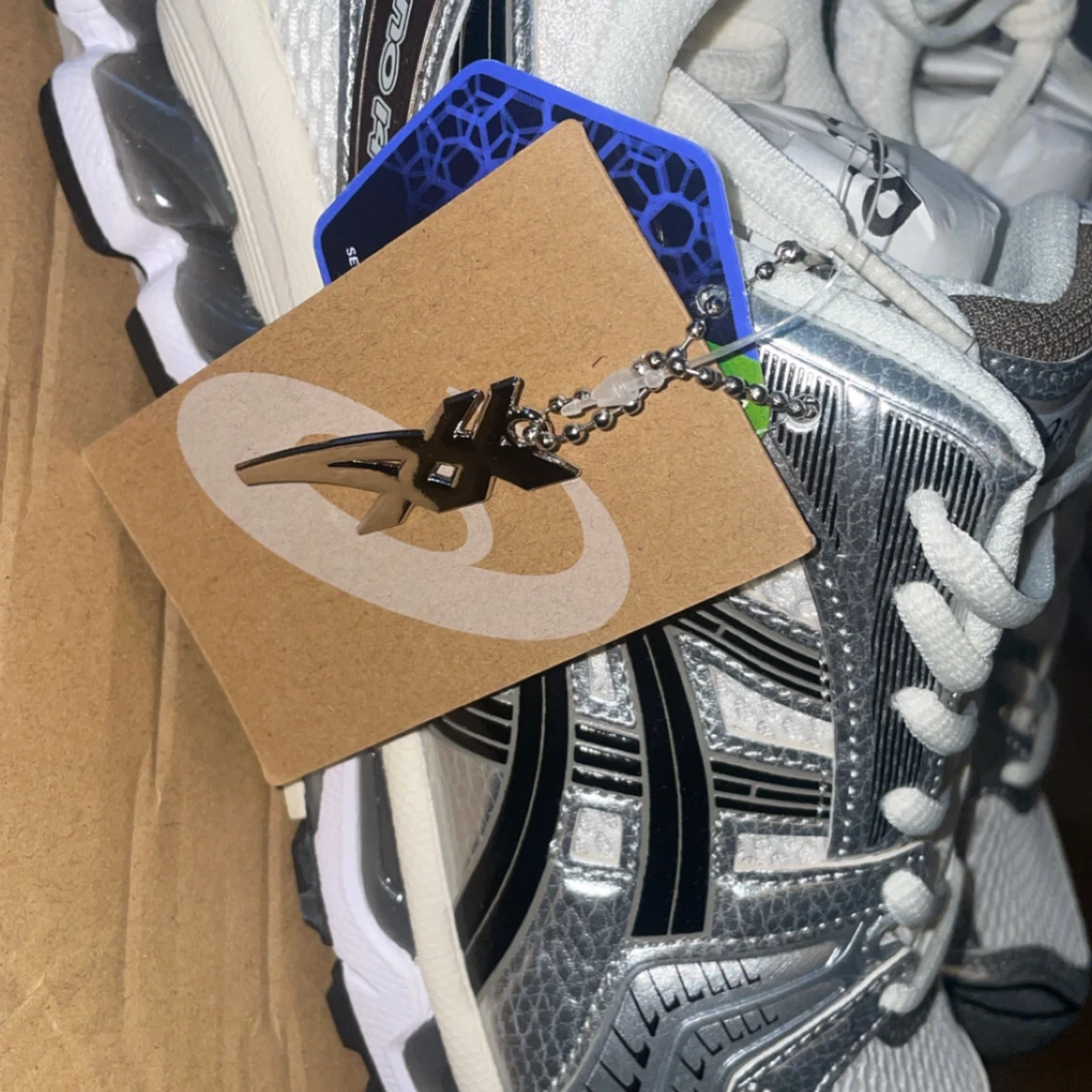 Asics Gel-Kayano 14 silver sneakers - 2