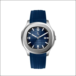 LL watches klocka med Silicone band - LL-03 med funktioner av sekundvisare, datum och silicone band