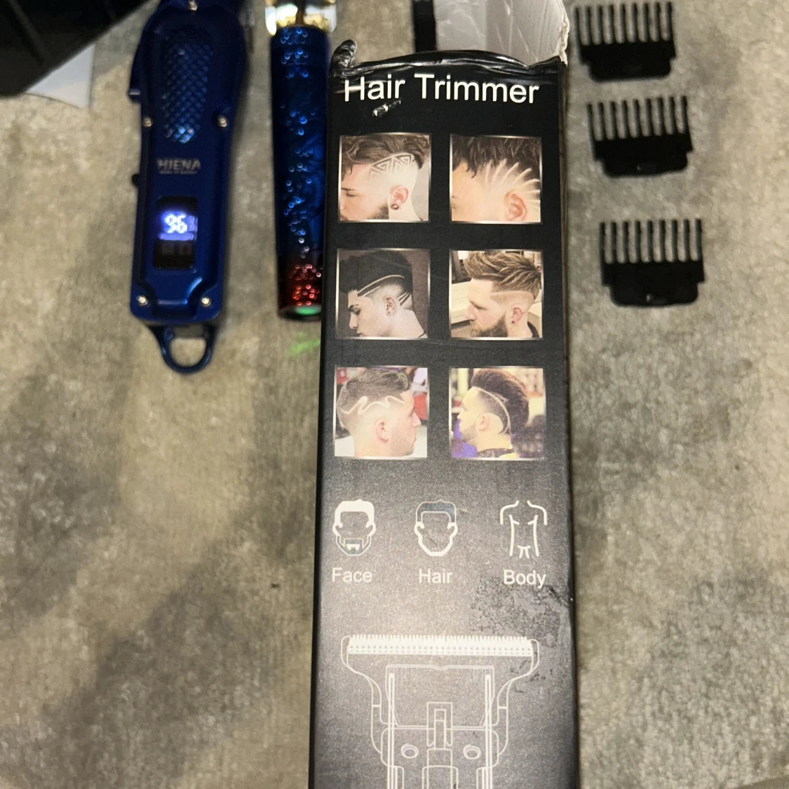 HIENA Hair Clipper Set - 3
