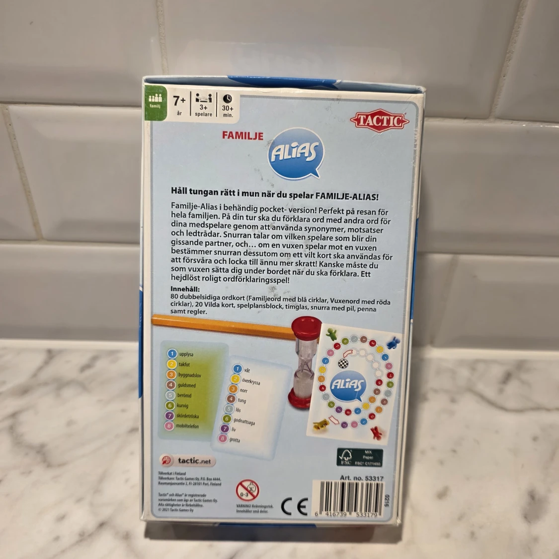 Familje Alias sällskapsspel - 1