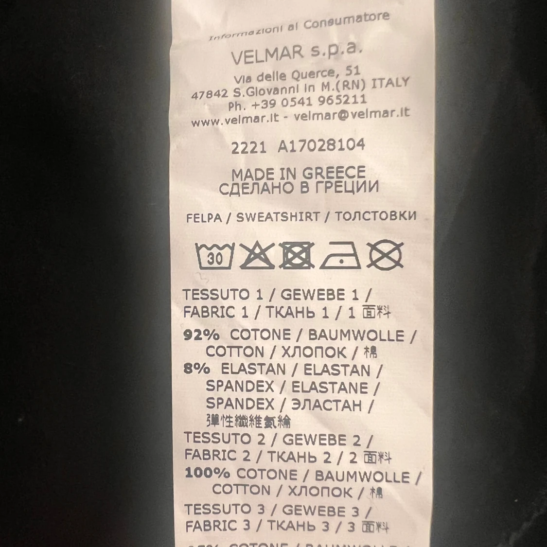 Svart Moschino Kofta - 4