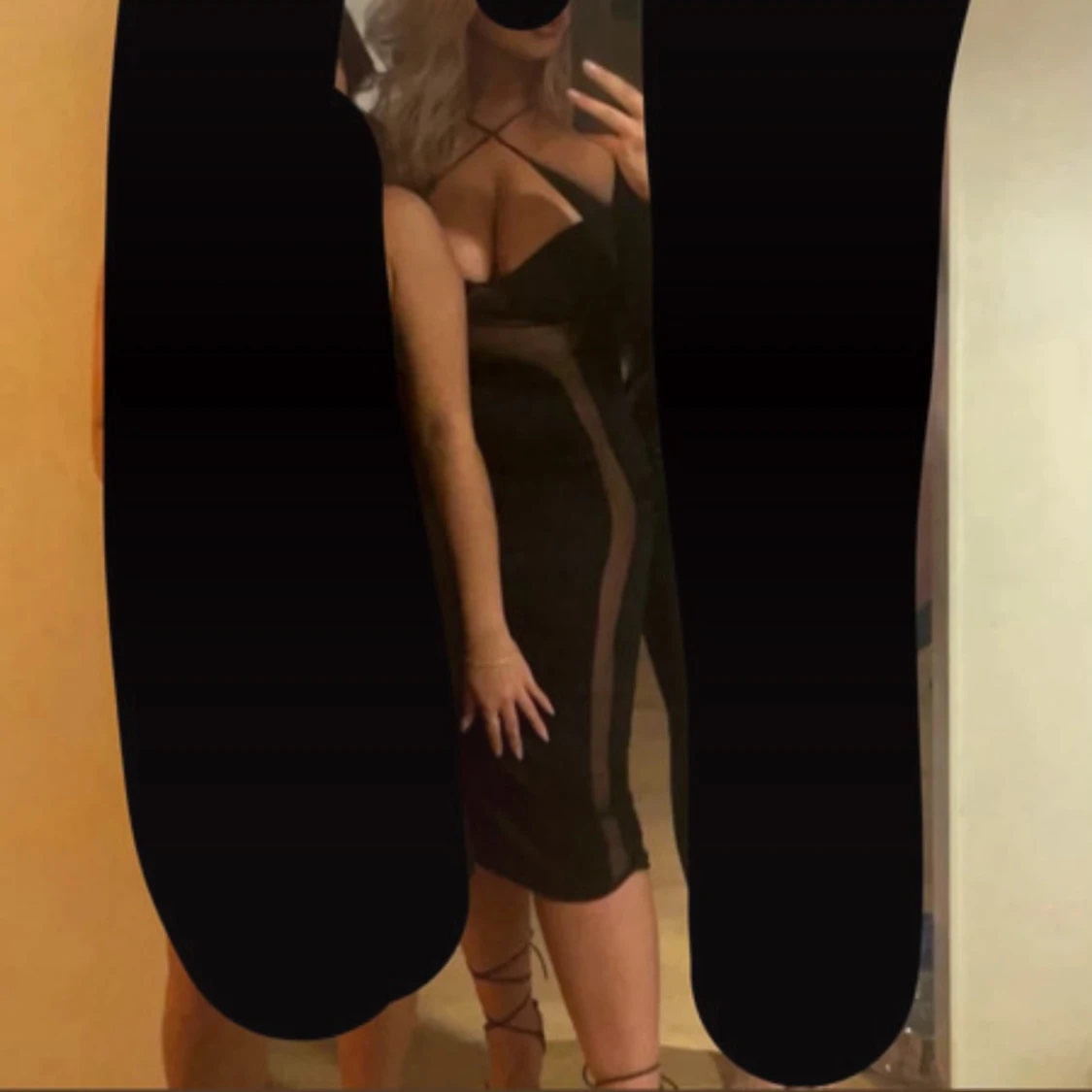 Svart tight klänning från ASOS DESIGN - 3