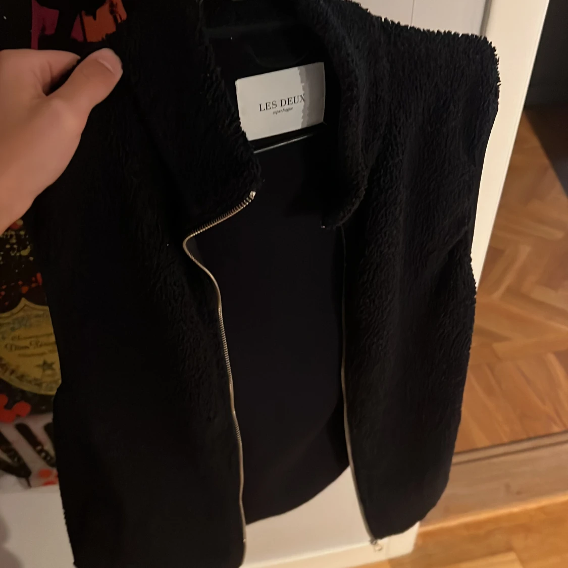 Navy  fleeceväst från Les Deux - 1