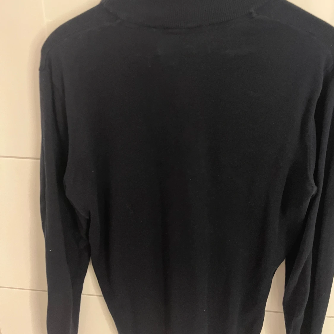 Svart half zip tröja James Harvest - 1