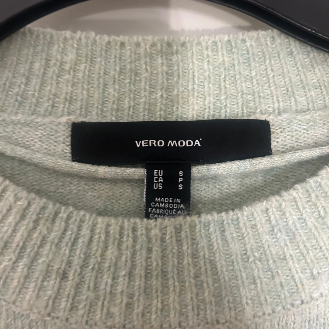 Grön stickad tröja från Vero Moda - 1