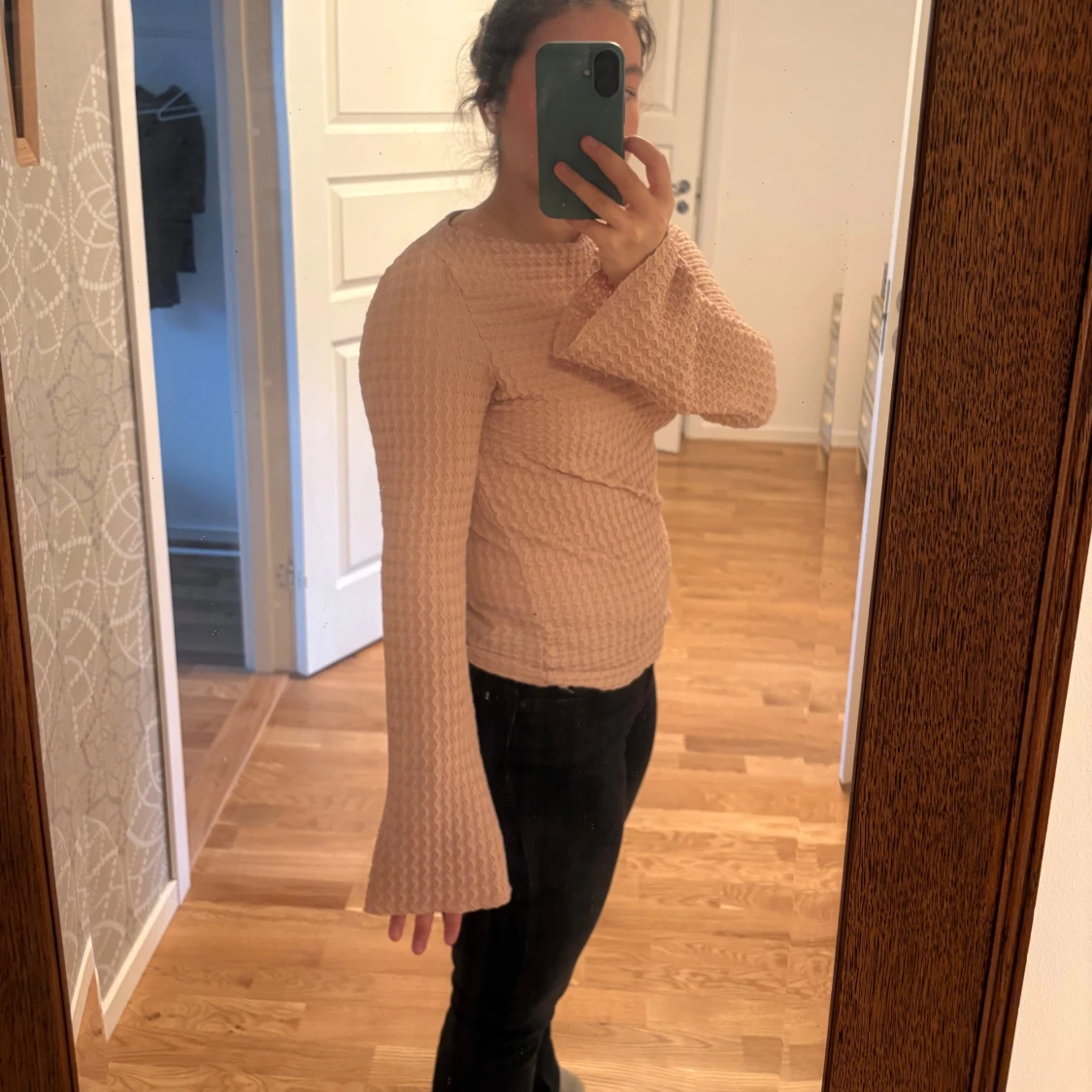 Rosa långärmad topp från Lager 157 - 2