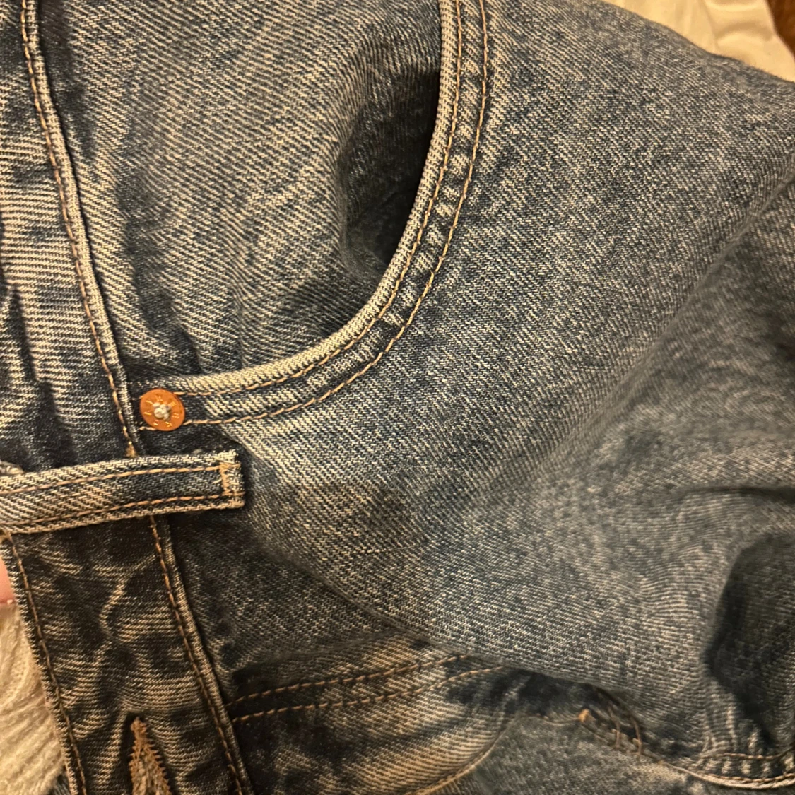 Low straight jeans  - 1