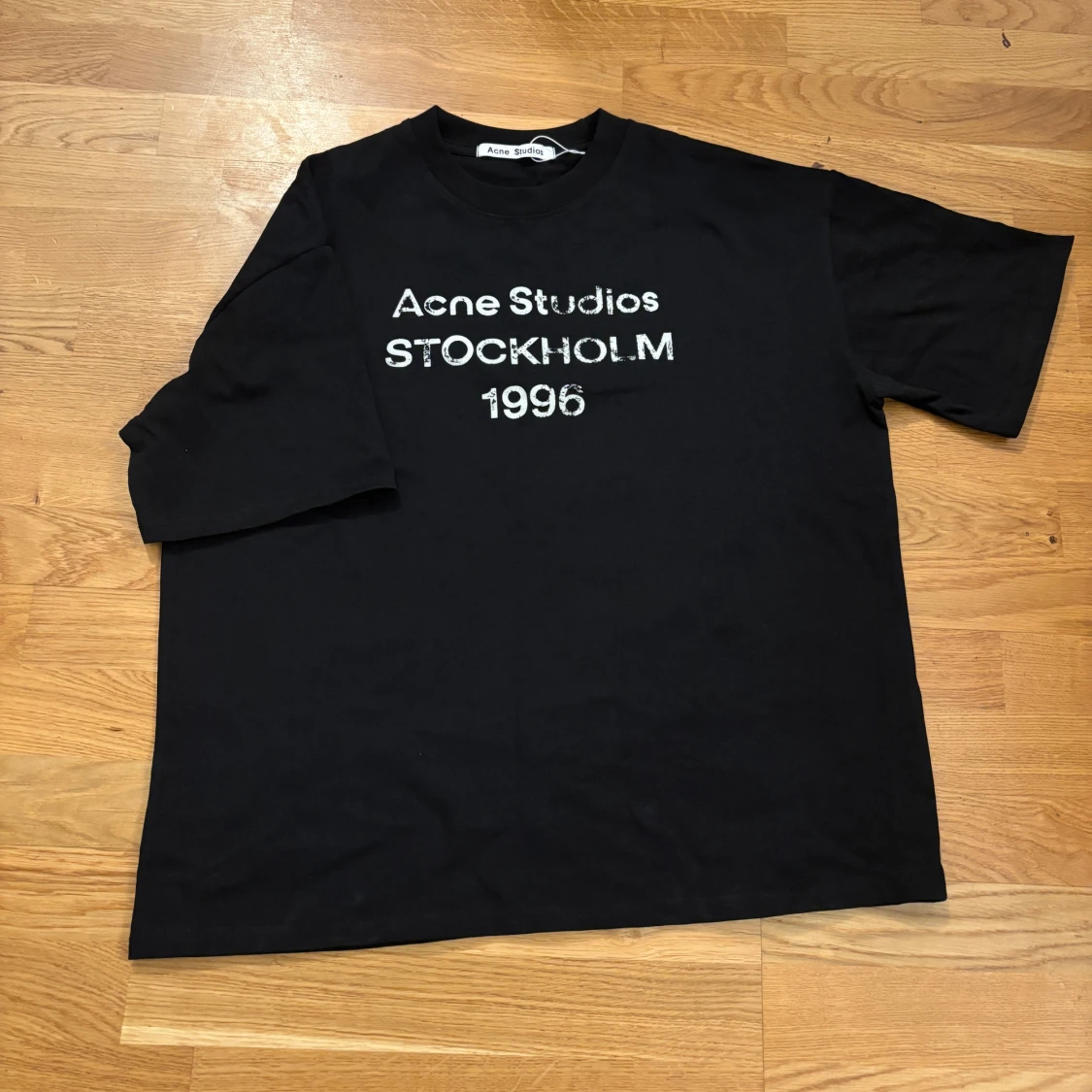 Svart Acne Studios t-shirt Stockholm