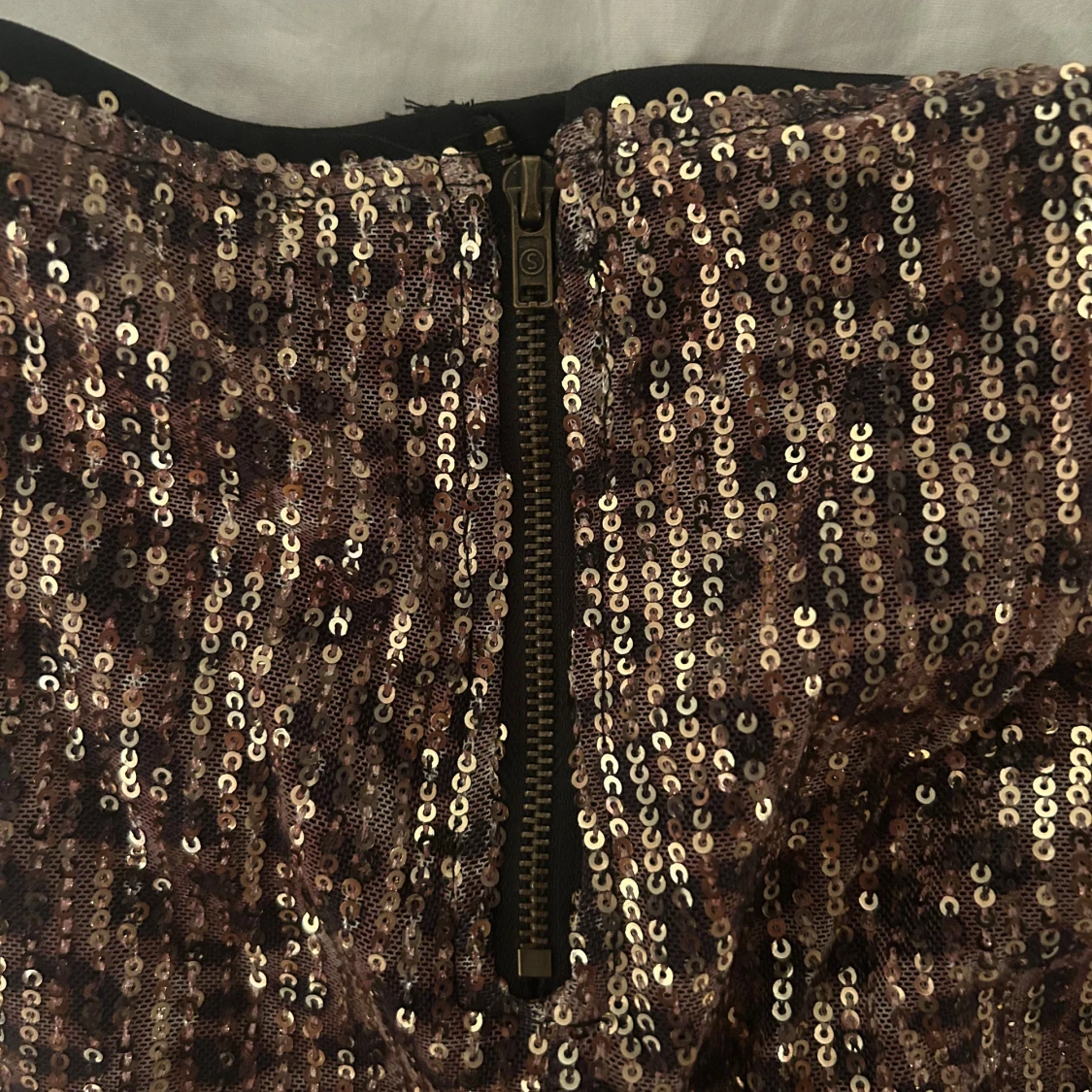 Glittriga leopardmönstrade shorts - 2