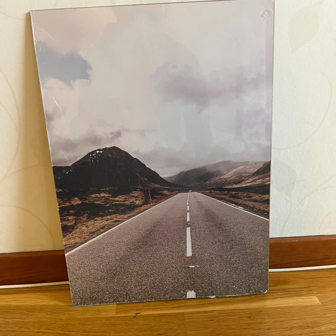 Väggtavla med landskapsfoto av väg - 2