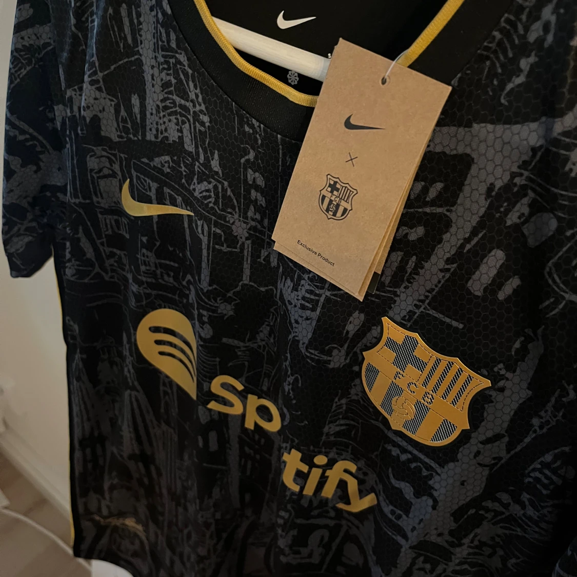 FC Barcelona x Nike svart matchtröja - 2