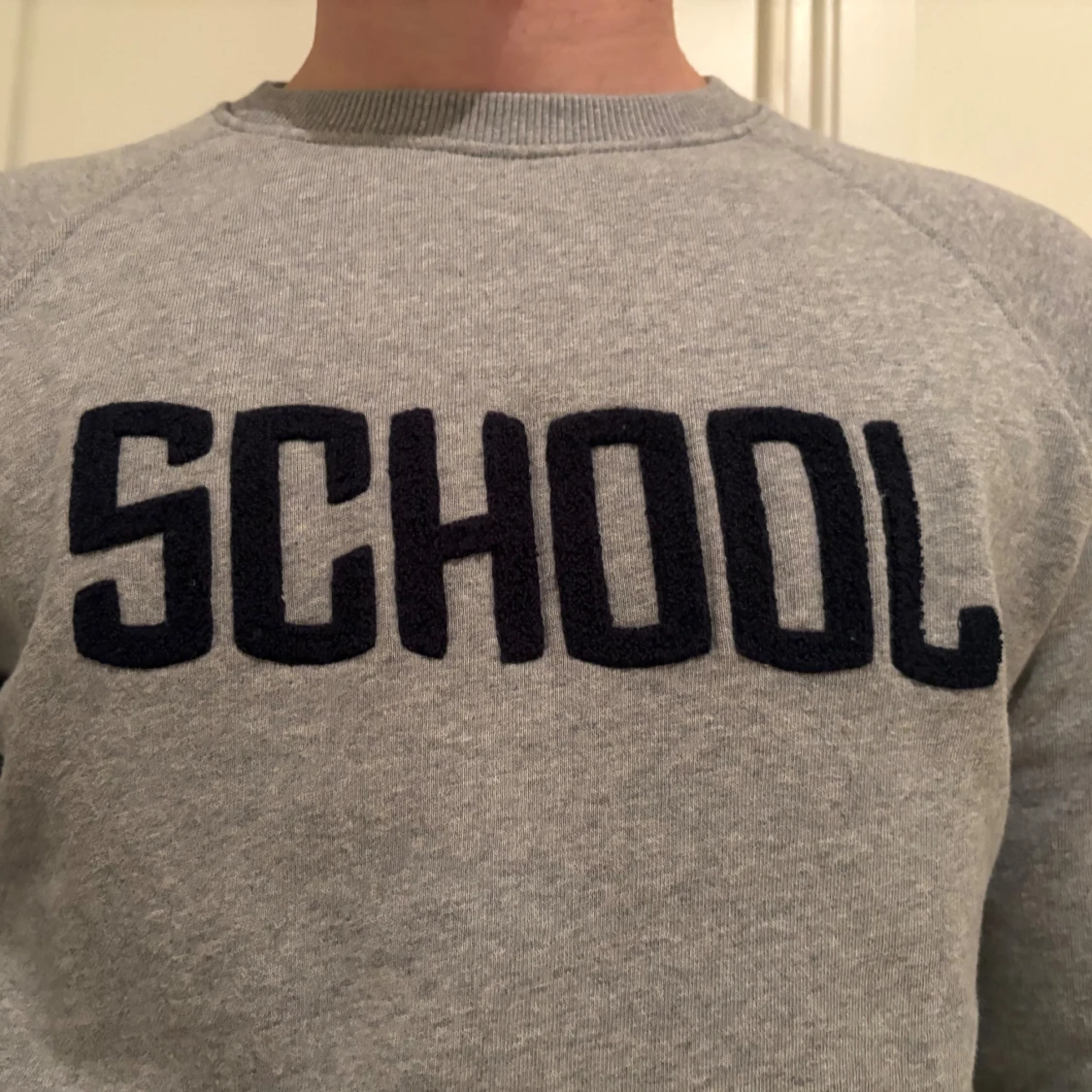 Grå sweatshirt från French University