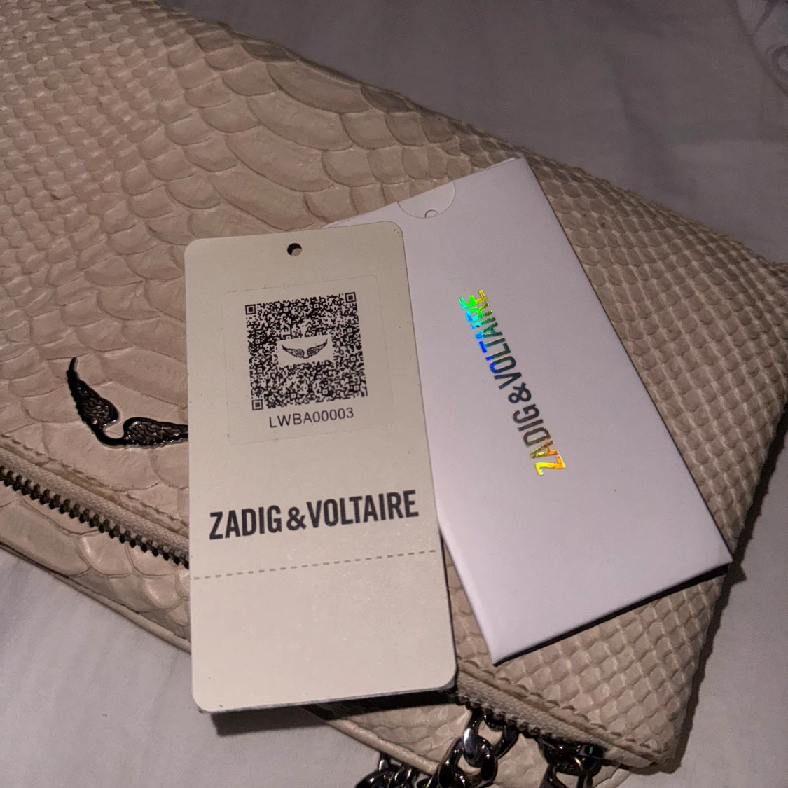 Beige axelväska från Zadig & Voltaire - 1