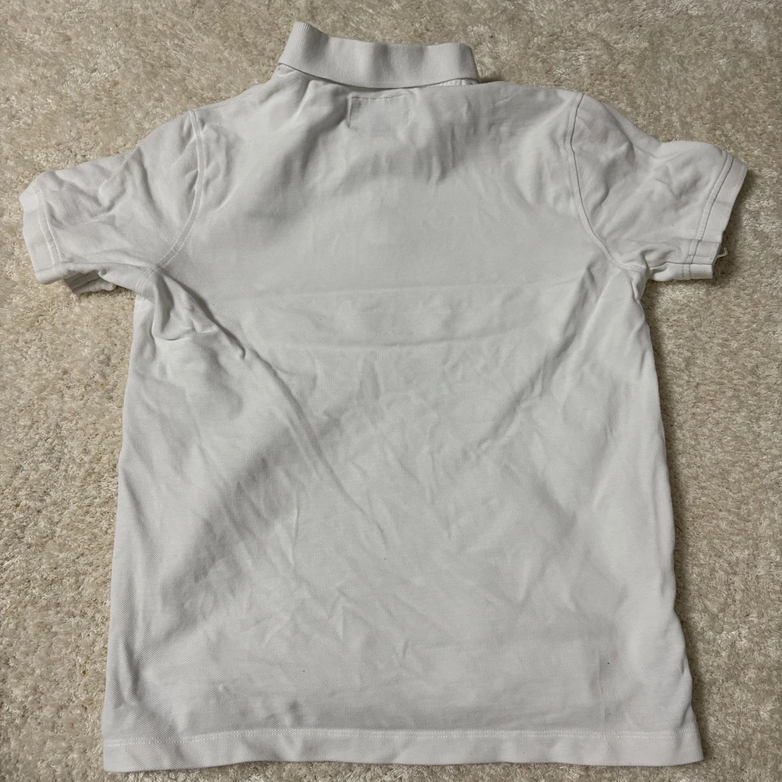 Vit pikétröja från Bondelid, stl S - 1