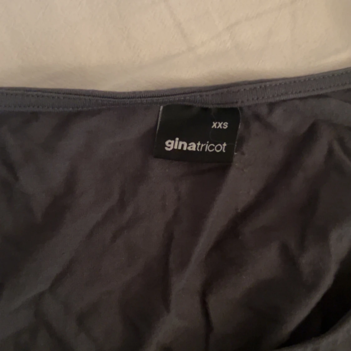 Mörk grön långärmad topp Gina Tricot - 3