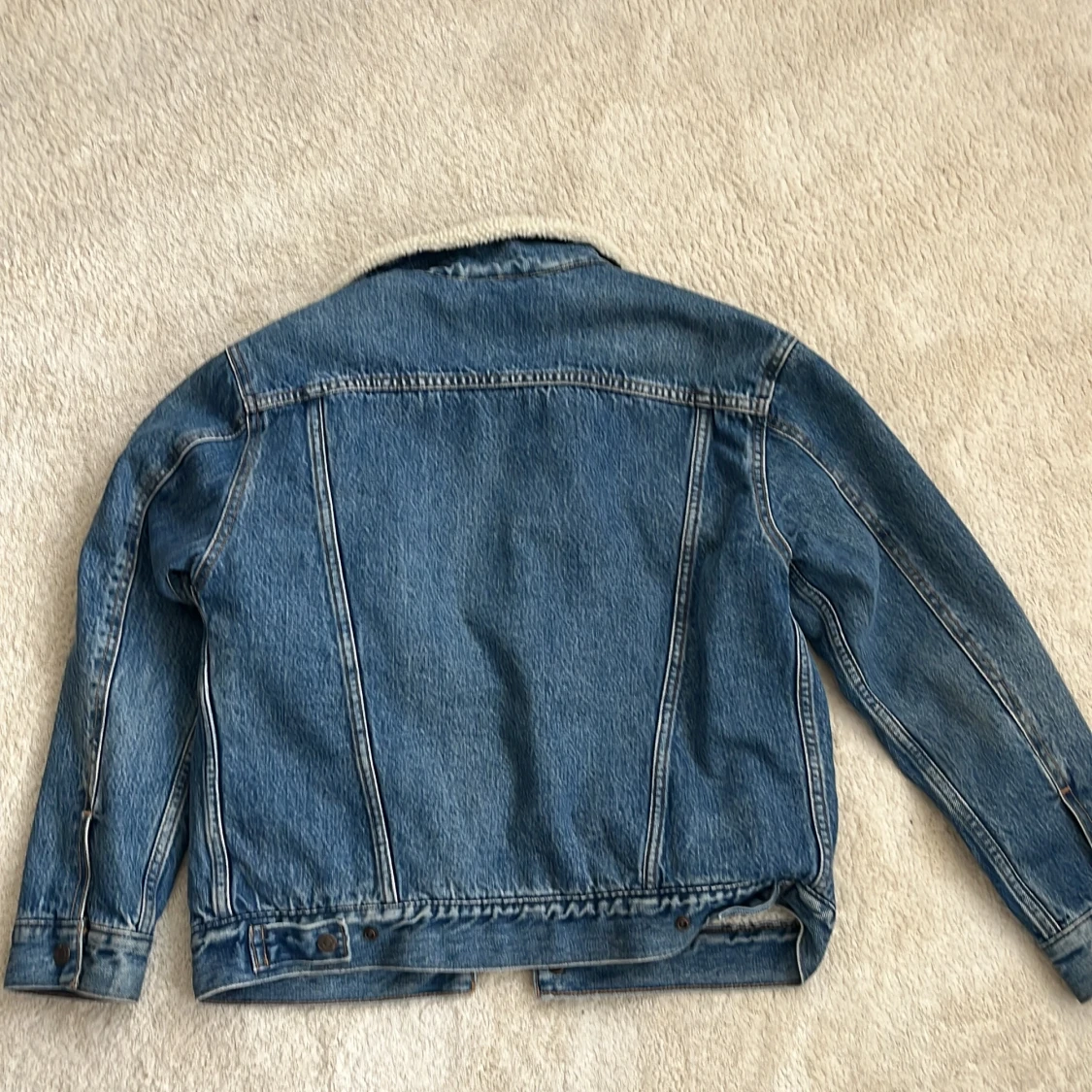 Levi's jeansjacka med teddyfoder  - 1