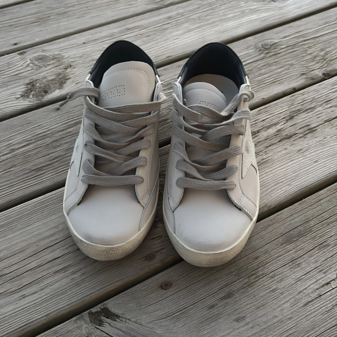 Golden Goose Superstar sneakers vit/grå/blå - 2