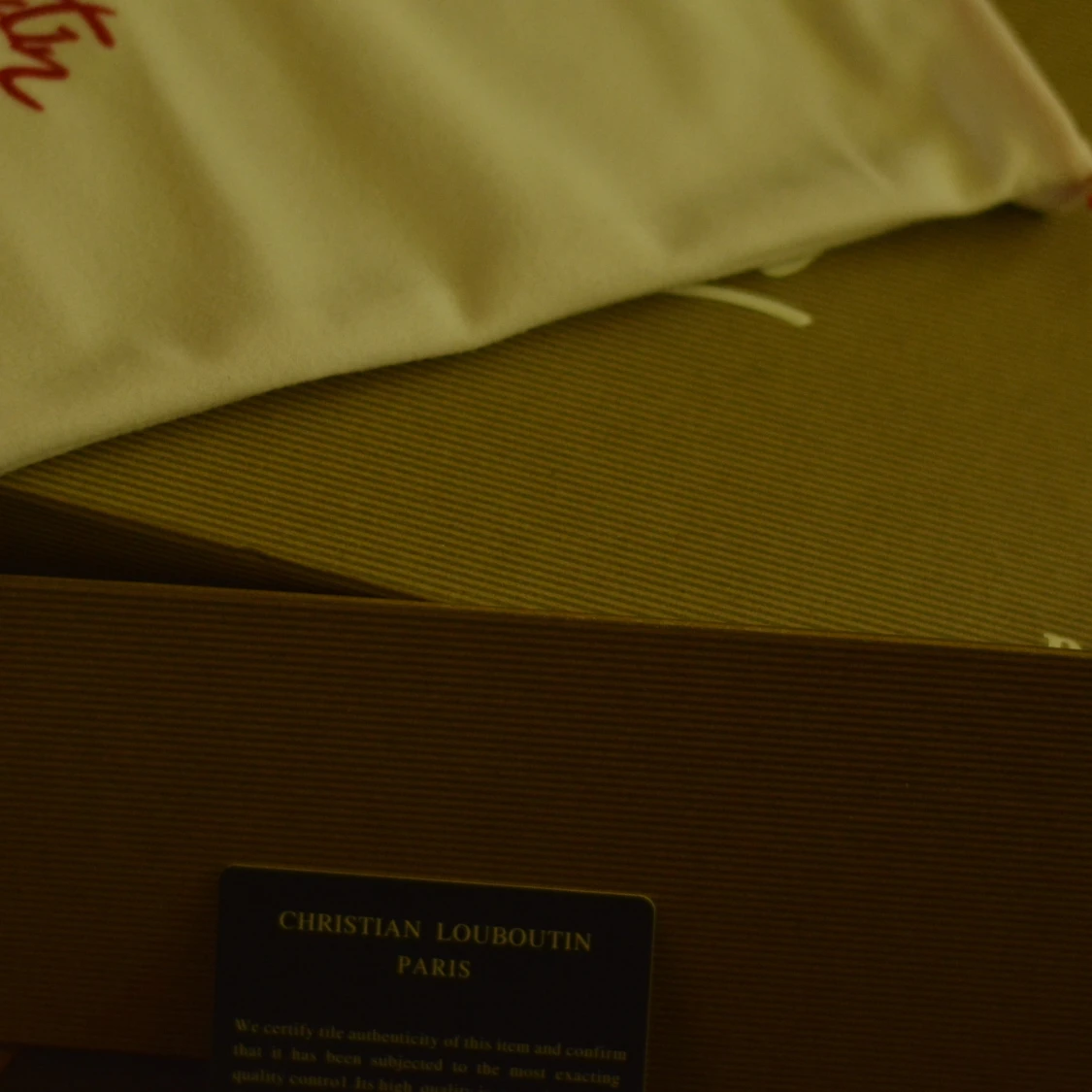 Mörkblå Christian Louboutin sneakers - 3