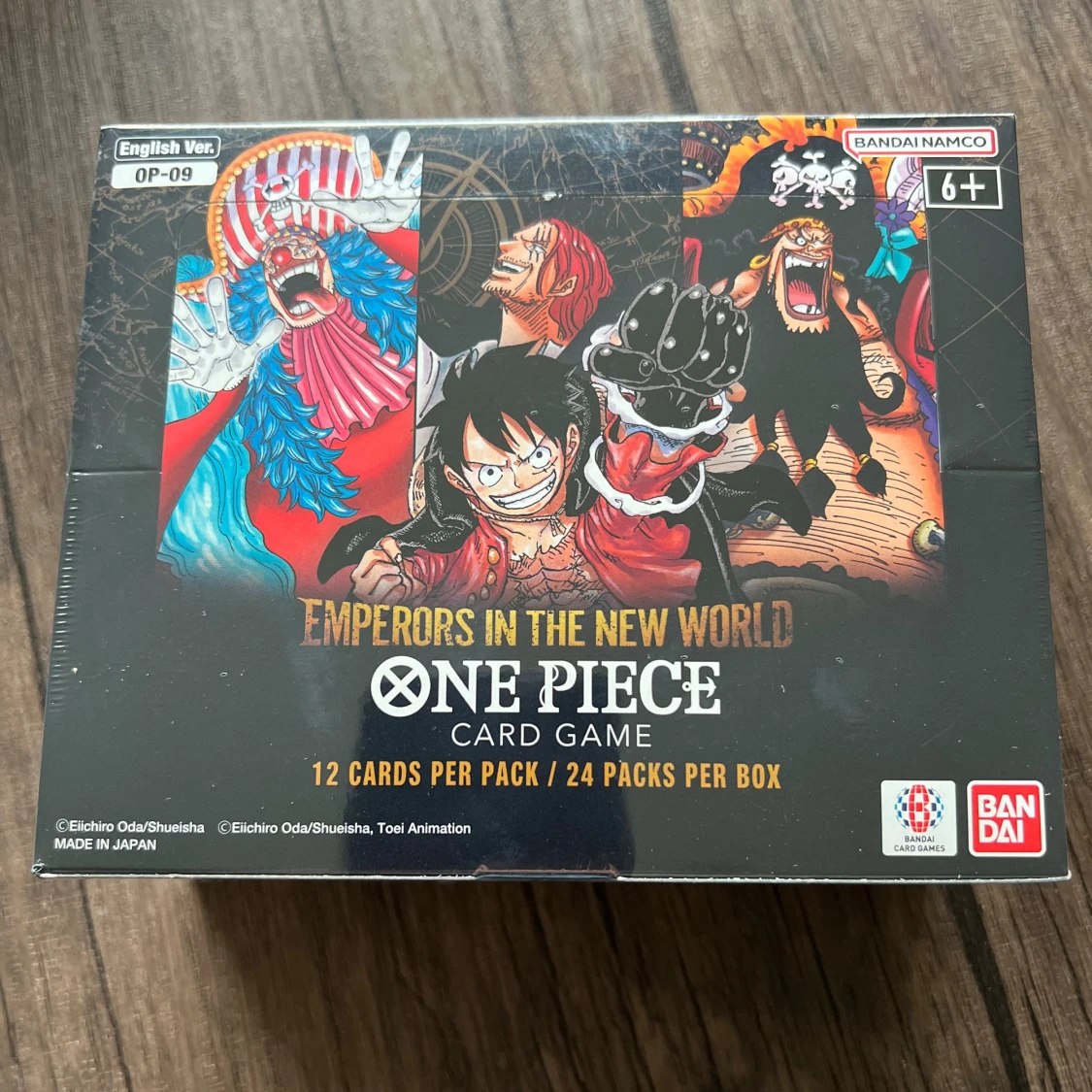 One Piece Card Game OP-09: Emperors in the New World.(English)