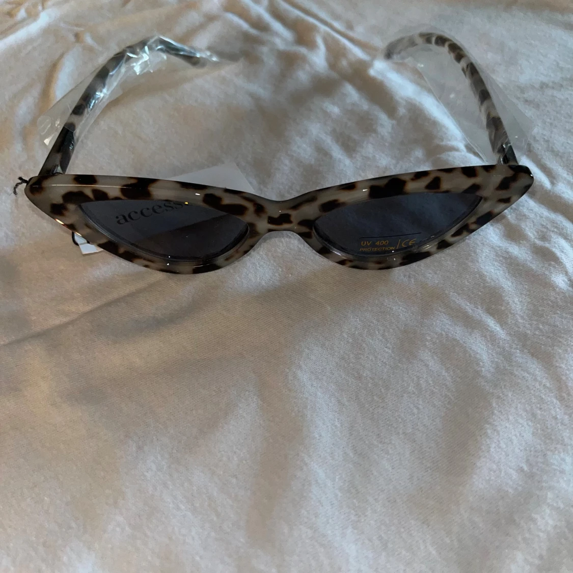 Leopardmönstrade cat eye-solglasögon NLY - 2